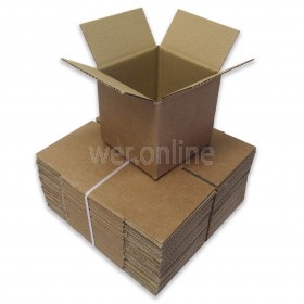5 x 5 x 5" (127 x 127 x 127mm) - Single Wall Cardboard Boxes