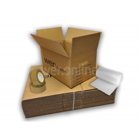 Printed Room Box Cardboard Boxes - 1-2 Bedroom Removal Bundle