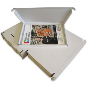 320 x 230 x 19mm - White C4 Large Letter - Royal Mail Sized PIP Postal Boxes 