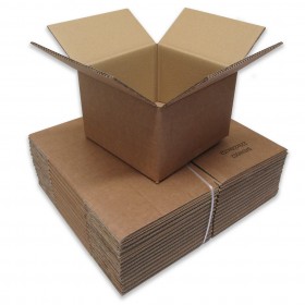9 x 9 x 6" (229 x 229 x 152mm)  - Double Wall Cardboard Boxes