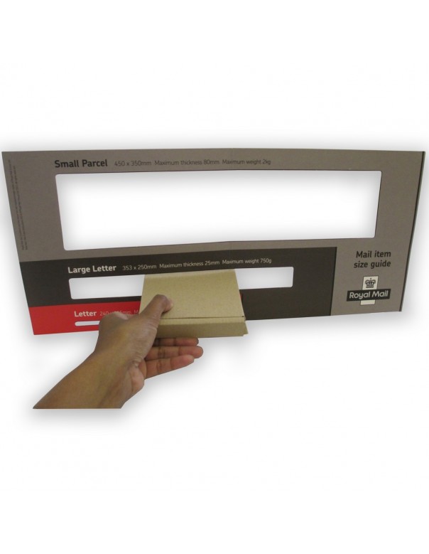 101 x 101 x 20mm - Mini Large Letter - Royal Mail Sized PIP Postal Boxes